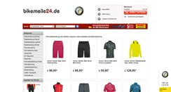 Desktop Screenshot of bikemeile24.de